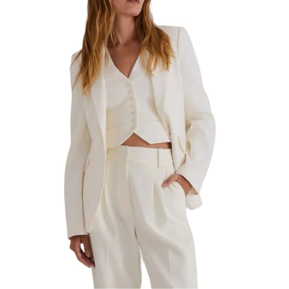 Favorite Daughter Ivory Blazer & Suit Jacket and vest included